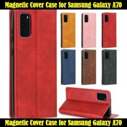 Magnetic Case Cover For Samsung Galaxy A70 SM-A705F Leather Card Wallet High Quality Best